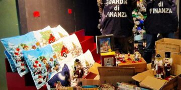“Natale sicuro”, oltre 59mila articoli sequestrati dalla guardia di Finanza a San Giovanni Teatino