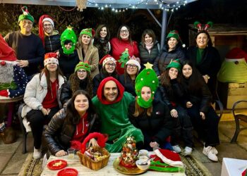 Dalla foresta di alberi di Natale all’igloo: il giardino di casa diventa il villaggio di Babbo Natale