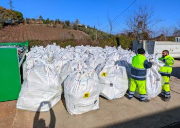 A Torino di Sangro raccolti 12 quintali di contenitori di fitofarmaci
