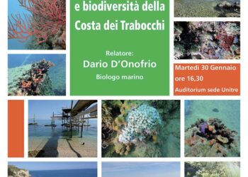 All’Unitre di Vasto la conferenza “Paesaggio costiero e biodiversità della Costa dei Trabocchi”