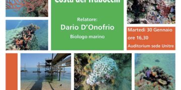 All’Unitre di Vasto la conferenza “Paesaggio costiero e biodiversità della Costa dei Trabocchi”