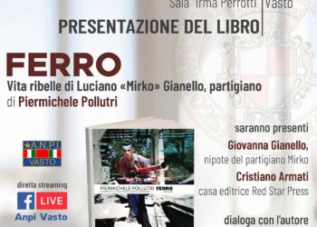 “Ferro”, la storia del partigiano Mirko nel libro di Piermichele Pollutri, il 12 la presentazione