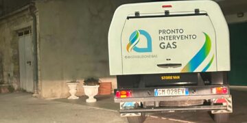 Lentella, tubo del gas rotto durante la posa della fibra ottica
