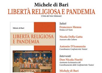 “Libertà religiosa e pandemia”, la presentazione a Vasto il 13 gennaio