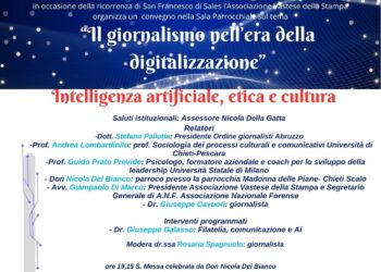 Giornalismo, etica e intelligenza artificiale: il 24 il convegno di Odg e Assostampa