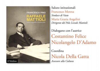 Mattioli, vastese che costruì la Repubblica: sabato la presentazione della biografia