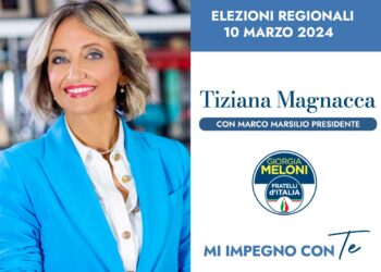 Spazio autogestito a pagamento: Tiziana Magnacca, candidata al Consiglio regionale
