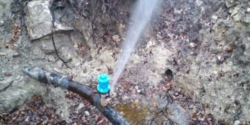 Prima rottura dell’anno, erogazione idrica sospesa in cinque comuni