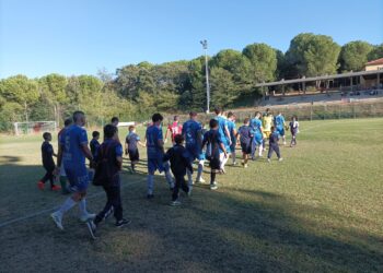 L’allenatore Russo si difende: «Nessuna aggressione all’arbitro, solo un contatto fortuito»