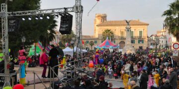 Coriandoli e giochi in piazza Rossetti per il Carnevale 2024