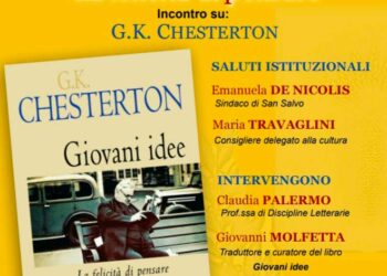 “La felicità di pensare”, a San Salvo un incontro sui 150 anni di Chesterton