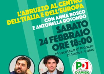 L’Abruzzo al centro dell’Italia e dell’Europa, sabato il convegno a Vasto