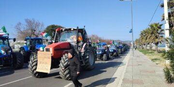 Trattori e agricoltori in corteo: «Salviamo il Made in Italy, prezzi alle stelle»