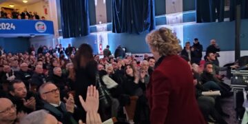 Stefania Craxi a Vasto per Manuele Marcovecchio: «Ha fatto tanto per il territorio»