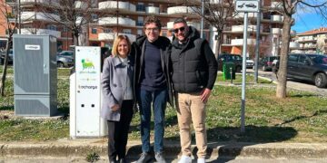 Altre tre colonnine di ricarica per auto elettriche attivate a Vasto