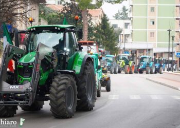 Trattori in corteo a San Salvo, «L’Irpef è un’apertura, ma la Pac ha fallito»