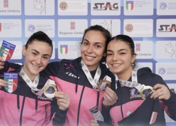 Cerritelli si copre d’oro: primo posto nella gara a squadre under 21 del Campionato Italiano tennistavolo