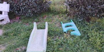 «Da un anno la villetta è nel degrado, luogo inadatto per i bambini»