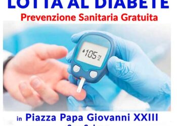 Lotta al diabete, screening gratuiti in piazza a San Salvo