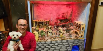  Il presepe pasquale: la splendida creazione di Giuseppe De Felice e Monica Notaro