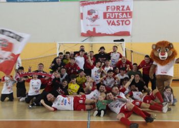 Futsal Vasto: missione compiuta, tagliato il traguardo della salvezza diretta. Orione al tappeto