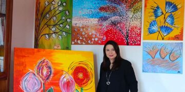 “Sinflora”, l’artista vastese Giovanna Mattucci espone a Chieti Scalo