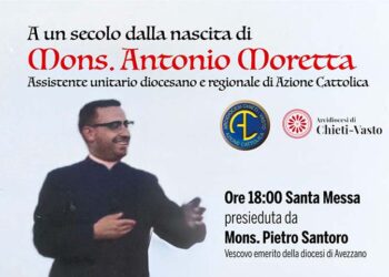 A Vasto il ricordo di mons. Antonio Moretta a un secolo dalla nascita