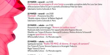 Marzo Rosa a San Salvo: nove gli appuntamenti