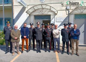 Sinergia tra Arma dei carabinieri e istituzioni, il generale Neosi in visita a Fresagrandinaria
