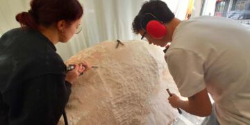 Gli studenti del “Pantini-Pudente” al lavoro per le nuove opere del “Fiabosco”