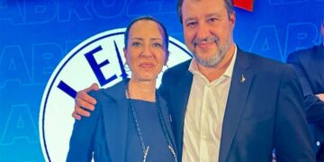 La campagna elettorale di Sabrina Bocchino si conclude con Matteo Salvini a Palazzo d’Avalos