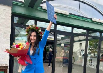 Congratulazioni Rebecca!