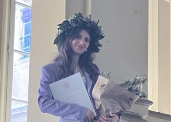 Chiara Di Rosso si laurea in Scienze politiche sociali e internazionali
