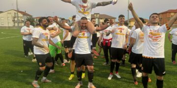 “Hala Real Casale”! Tutto vero, campionato vinto, ecco il salto storico in Promozione