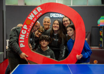 PingPower, inaugurata la nuova struttura per il ping pong