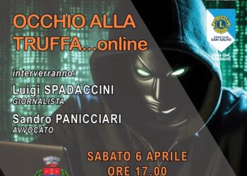 “Occhio alla truffa online”: sabato il seminario del Lions club Adriatica Vittoria Colonna