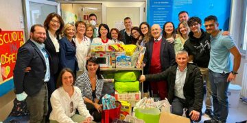 Solidarietà per i bambini ricoverati: giochi e materiale didattico per la Pediatria del “San Pio”
