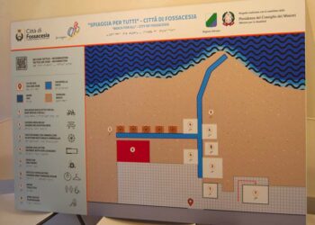 A Fossacesia due mappe tattili per favorire il turismo inclusivo