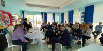 Maraio, leader nazionale Psi, a Vasto Marina: «Governo non ha rispettato gli impegni coi balneari»