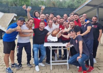 Sr Calcio in festa dopo il primato nel girone B: «Voglia di lottare e vincere su ogni campo»