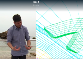 Frangiflutti a Vignola, il botta e risposta surfisti-Menna in onda su “Mi manda Rai 3”