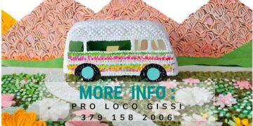 L’infiorata all’uncinetto si fa itinerante e fa tappa a Gissi