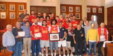 Vasto Basket ricevuta in Comune dopo la promozione in B: «Vanto ed esempio per tutta la città»