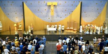 Inagurata la nuova chiesa di San Rocco, cerimonia presieduta da monsignor Forte