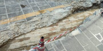 Emerge un altro pezzo dell’antica Histonium: «Muro della condotta è di epoca romana»