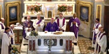 Monteodorisio saluta per l’ultima volta don Nicola Antonini