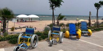 A San Salvo Marina riparte il servizio “Mare senza barriere”