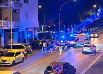 Vasto, violento impatto tra due moto all’incrocio tra via Ciccarone e corso Europa
