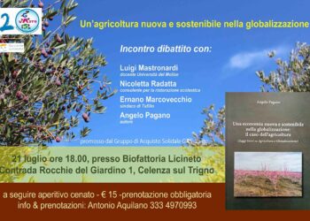 A Celenza sul Trigno l’incontro “Un’agricoltura nuova e sostenibile nella globalizzazione”