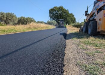 Piano asfalti e consolidamento del centro storico, lavori in corso a Casalbordino